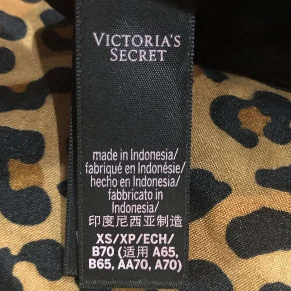 Victoria Secret Mesh cheetah print bra size Xtra-small *XS* - Picture 6 of 9